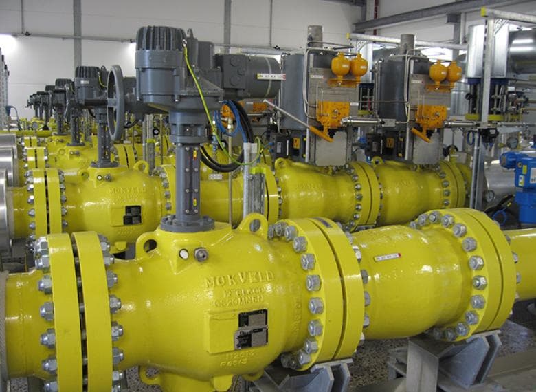 Axial control valve, Germany