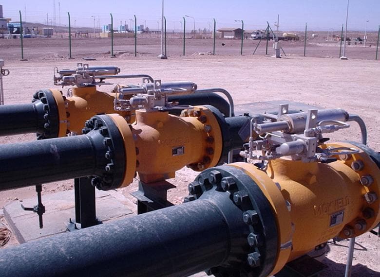 Axial surge relief valves, Algeria